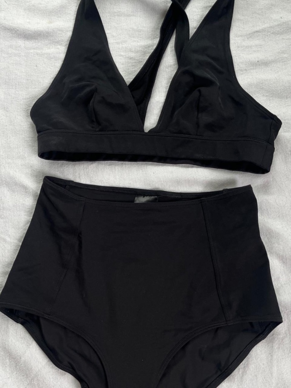 Monki Women's Black Swimsuit